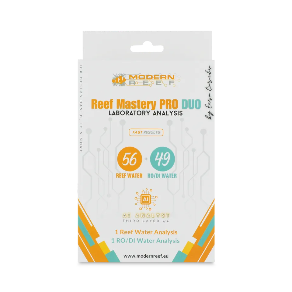 Modern Reef Mastery PRO DUO test acqua reef 1+1 set