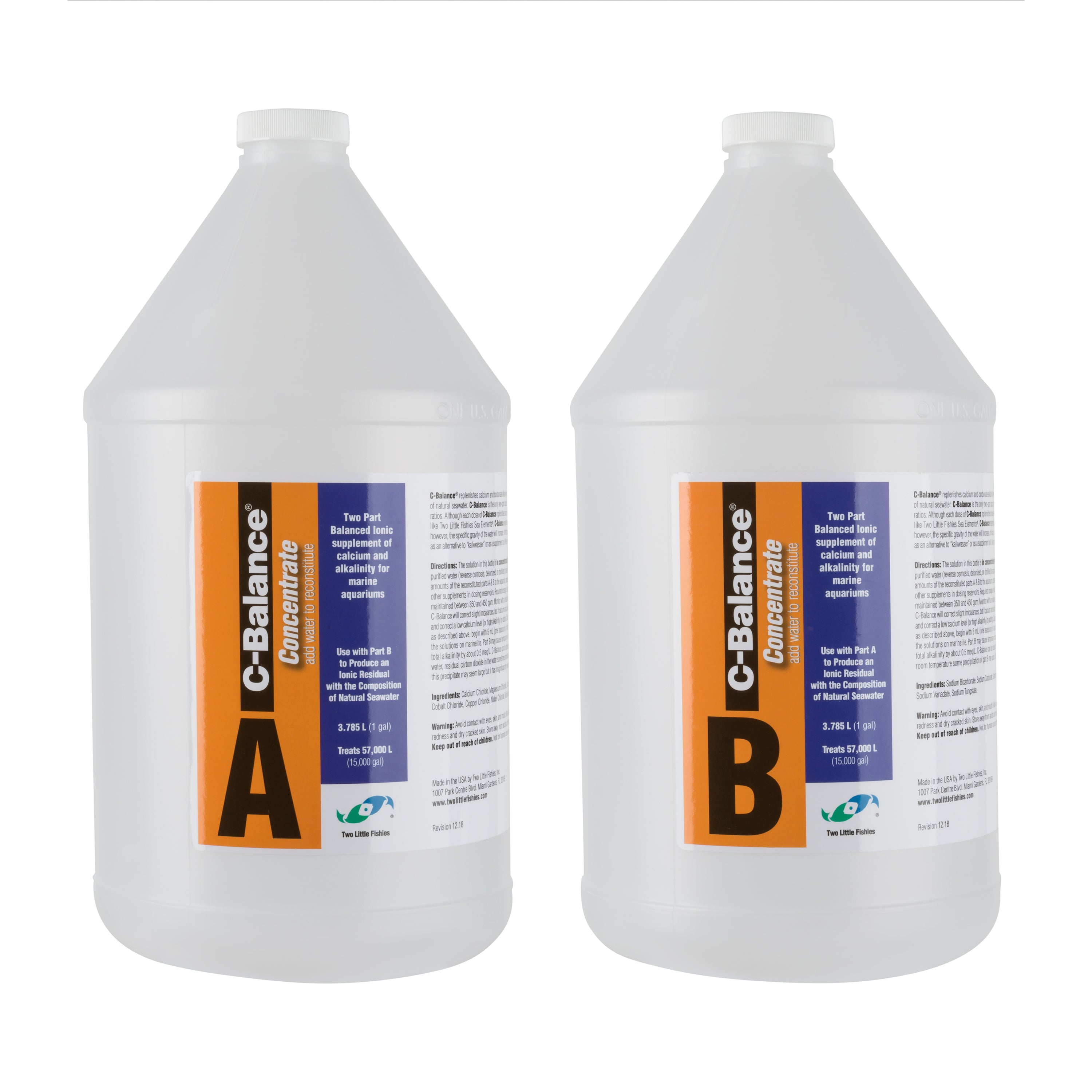 Two Little Fishies C-Balance additivo calcio 3,785 L