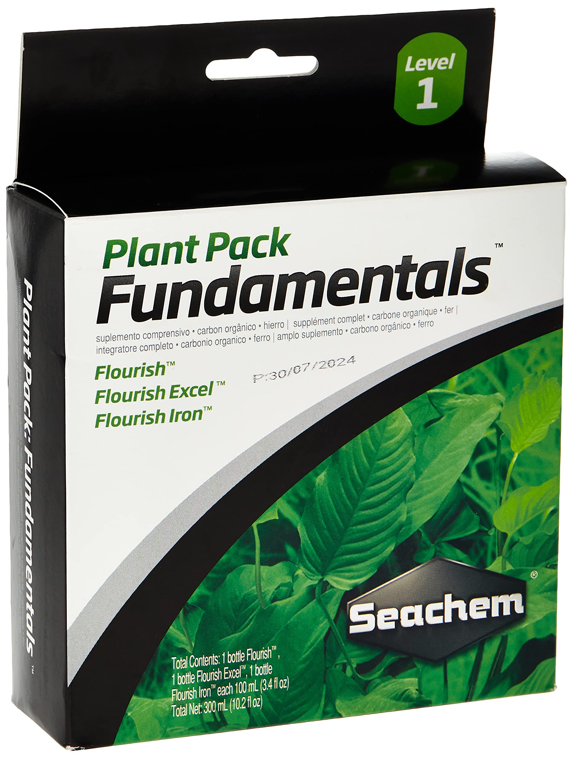 Seachem Plant Supplements Plant Pack kit 3x100ml ferro