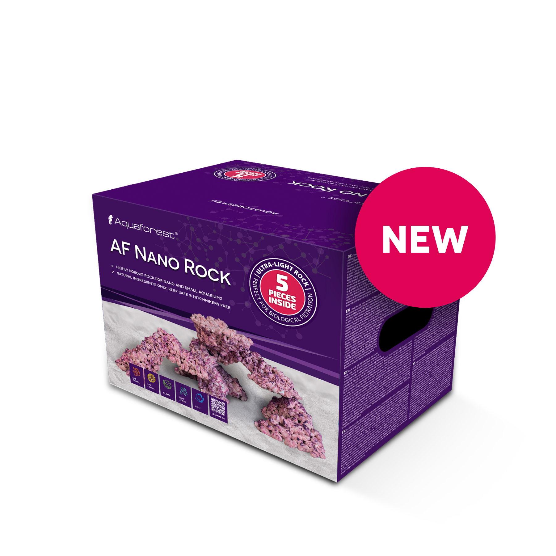 Aquaforest AF Nano Rock roccia acquario marino porosa