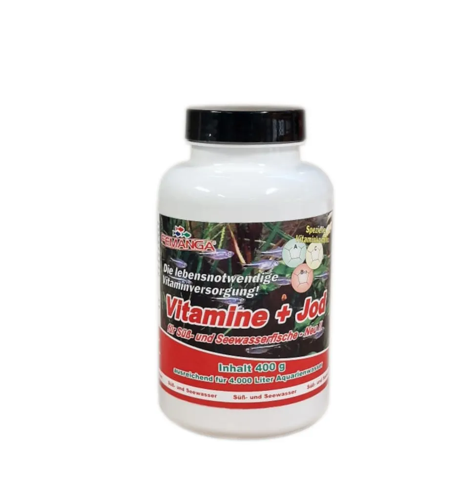 Femanga Süßwasser Vitamine Pulver vitamine acquario dolce