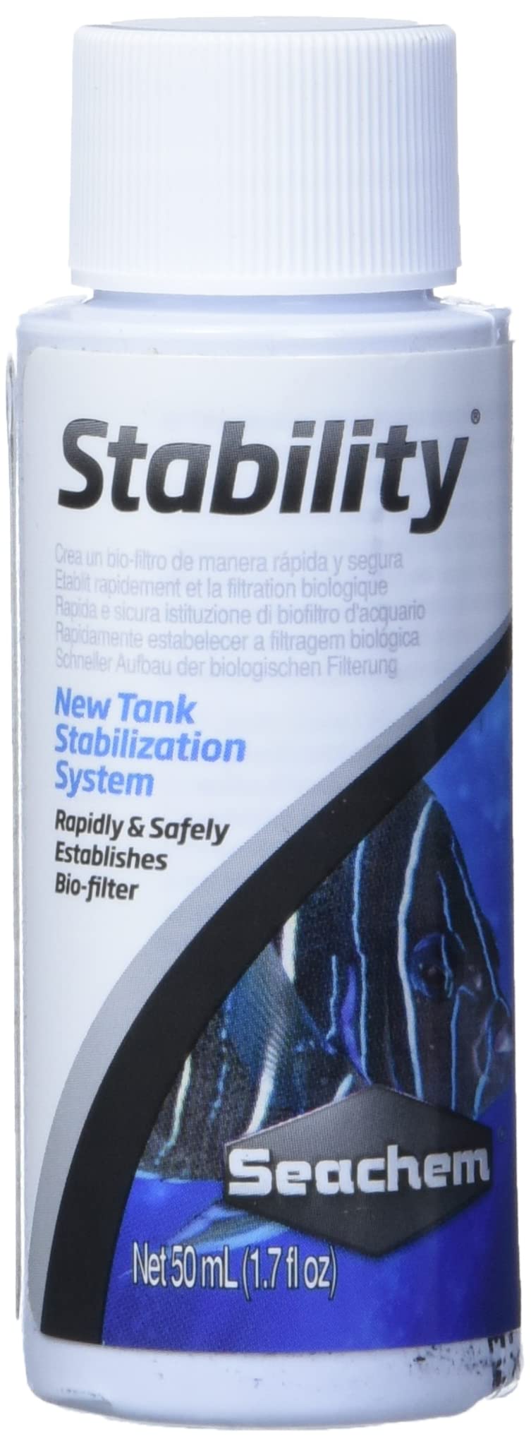 Seachem Stability conditioners batteri acquario 500 ml