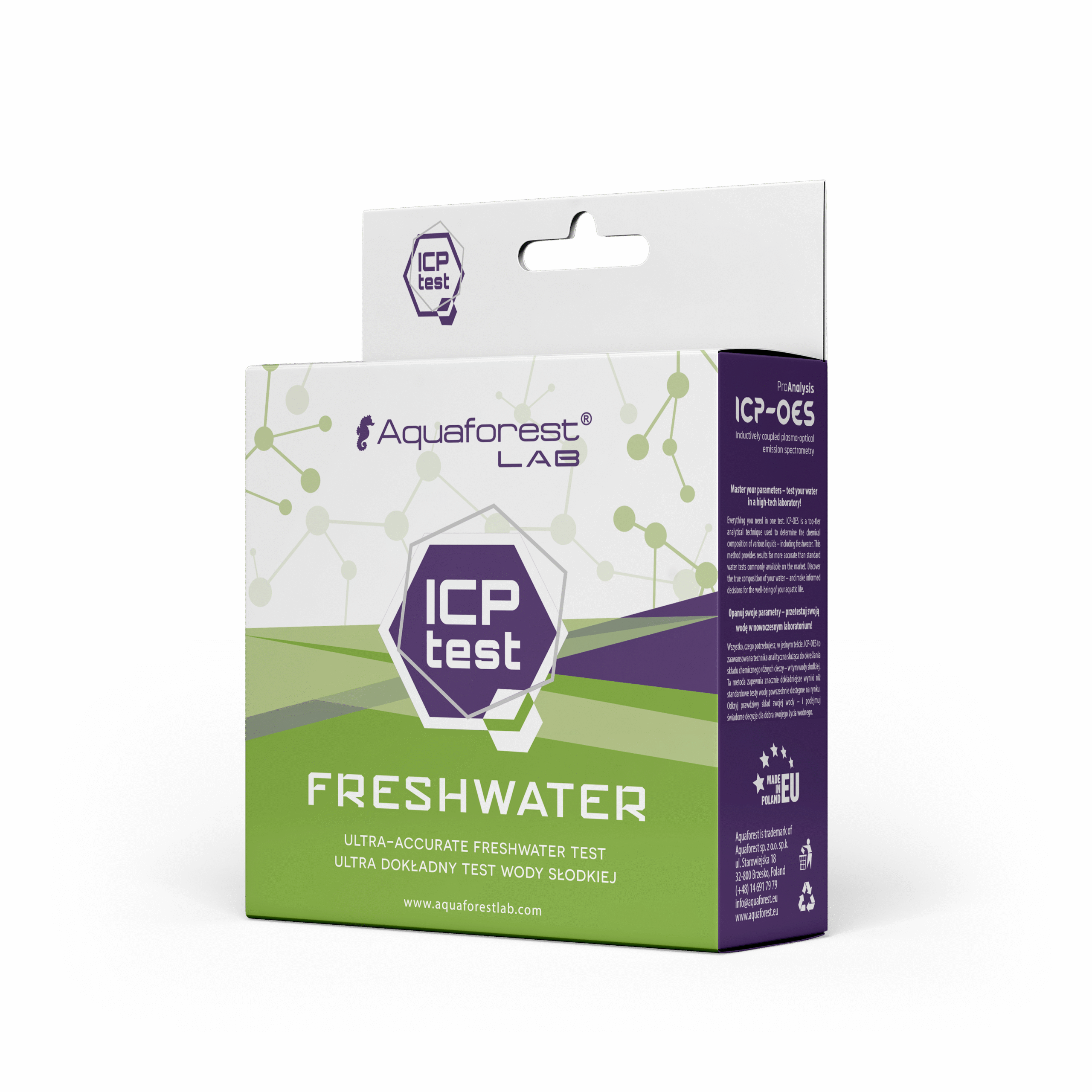 Aquaforest ICP Test Freshwater test acqua dolce