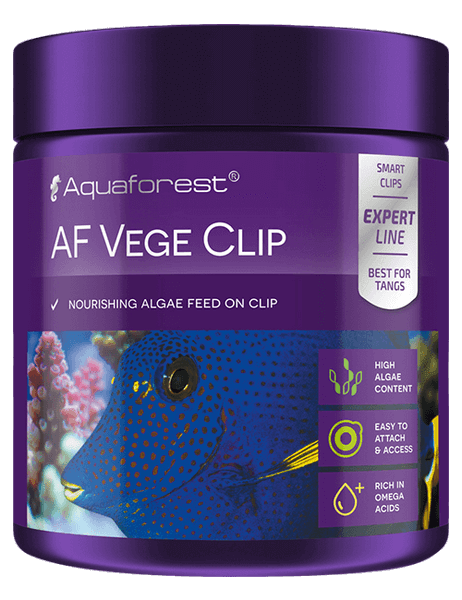 Aquaforest AF Vege Clip mangime marino disco 3 cm