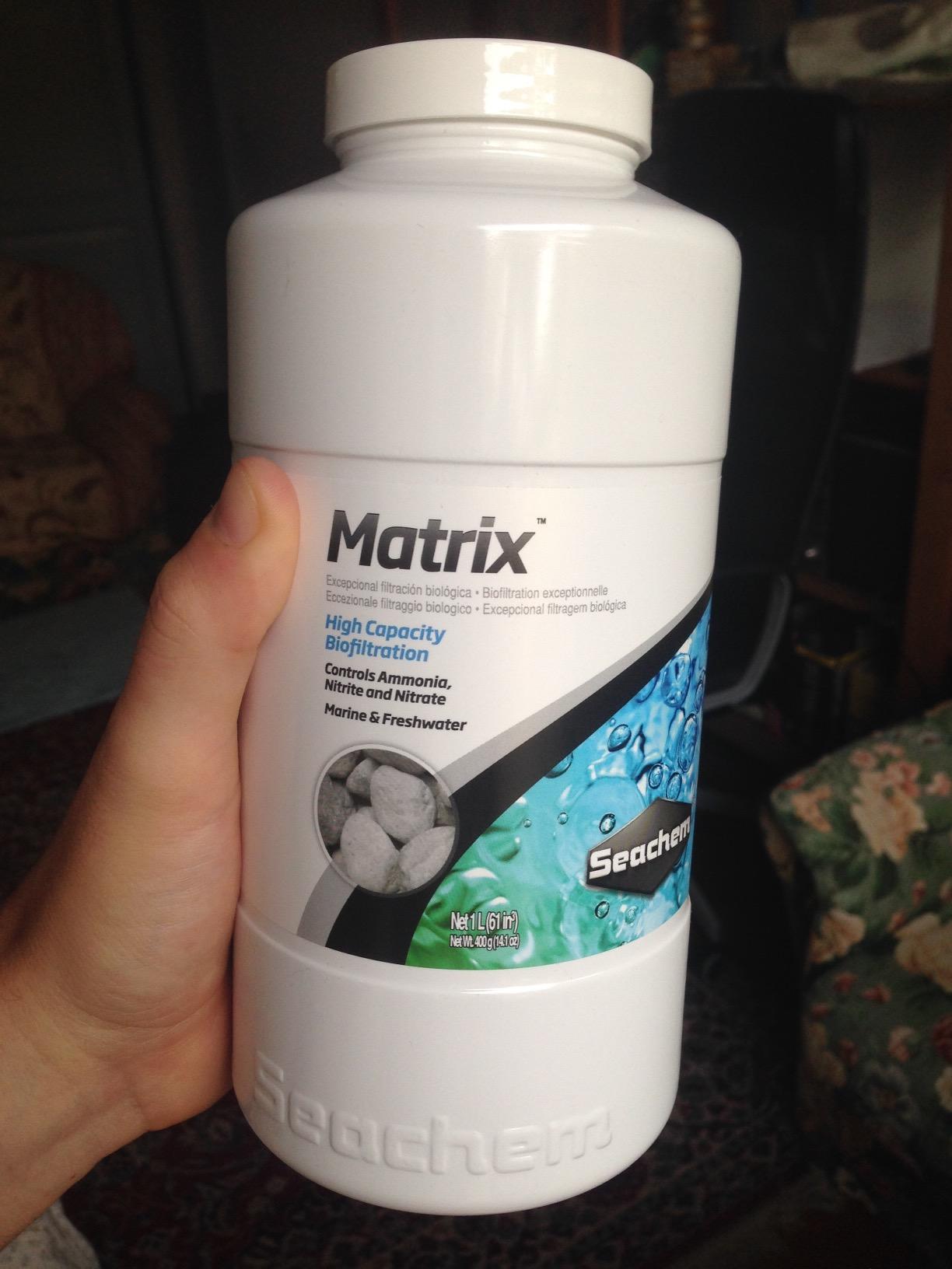 Seachem Matrix materiale filtrante biologico 1 L poroso