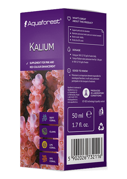 Aquaforest Lab Kalium integratore potassio SPS 360 mg/l
