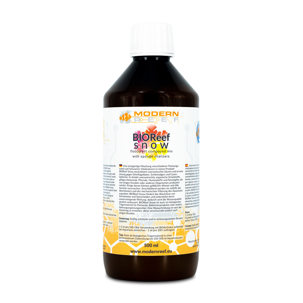 Modern Reef BIOReef-Snow Chiarificatore 500ml Reef Marino