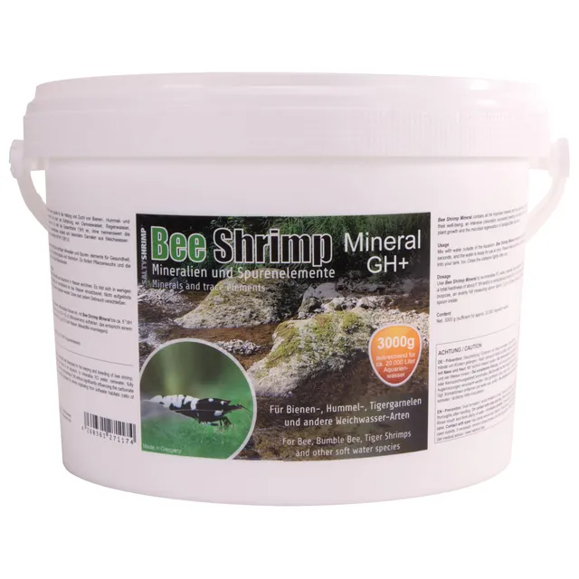 SaltyShrimp Bee Shrimp Mineral GH+ sale minerale acqua osmosi GH