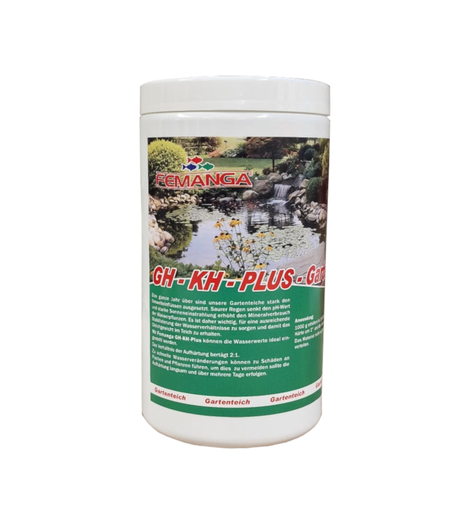 Femanga Gartenteich GH-KH Plus trattamento laghetto stabilizza GH KH