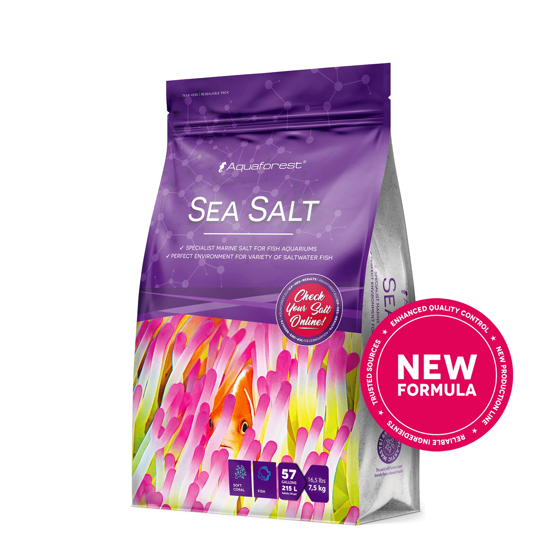 Aquaforest Sea Salt sale marino acquario pesci e coralli