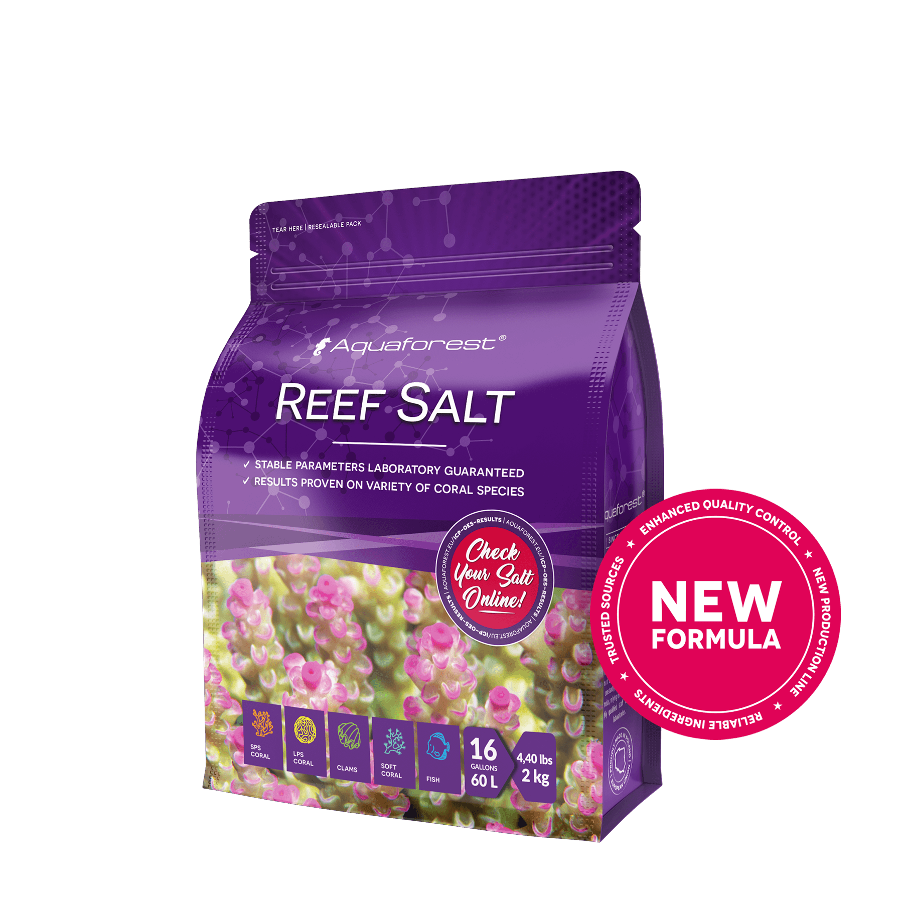 Aquaforest Reef Salt sale marino per coralli SPS e LPS