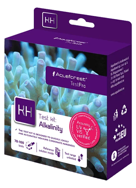 Aquaforest Alkanity Test Kit TestPro KH marino 78 test