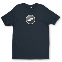 Two Little Fishies TLF Button Logo maglietta T-shirt