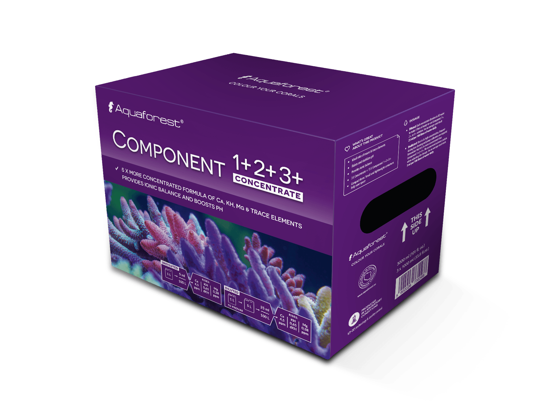 Aquaforest Component 1+2+3+ Concentrate Balling reef 3x1L