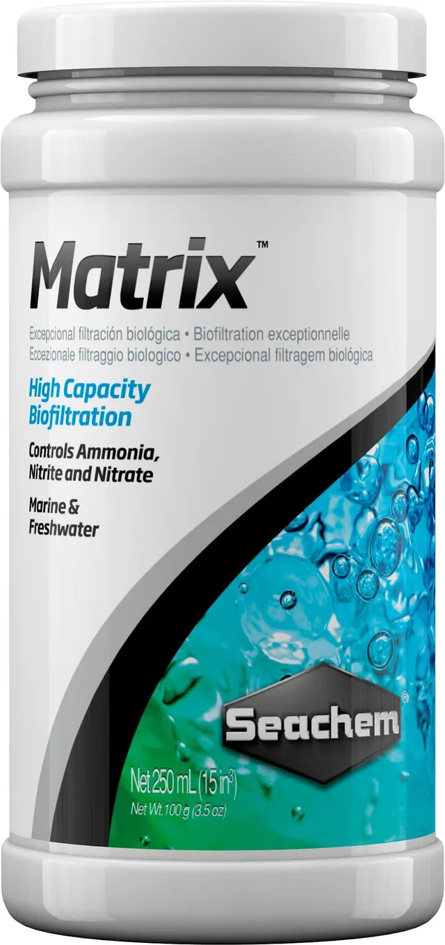 Seachem Matrix Filtro Biologico 250 ml Dolce Marino