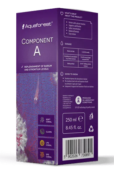 Aquaforest Component A macroelementi stronzio e bario