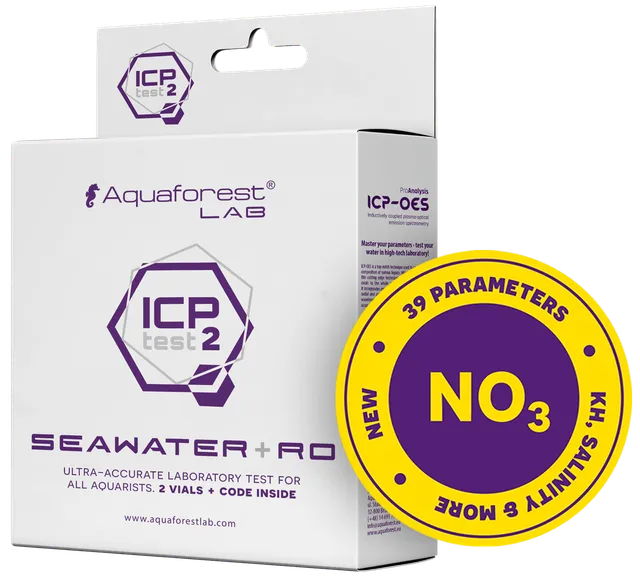 Aquaforest ICP Test 2 test acqua marina doppia analisi