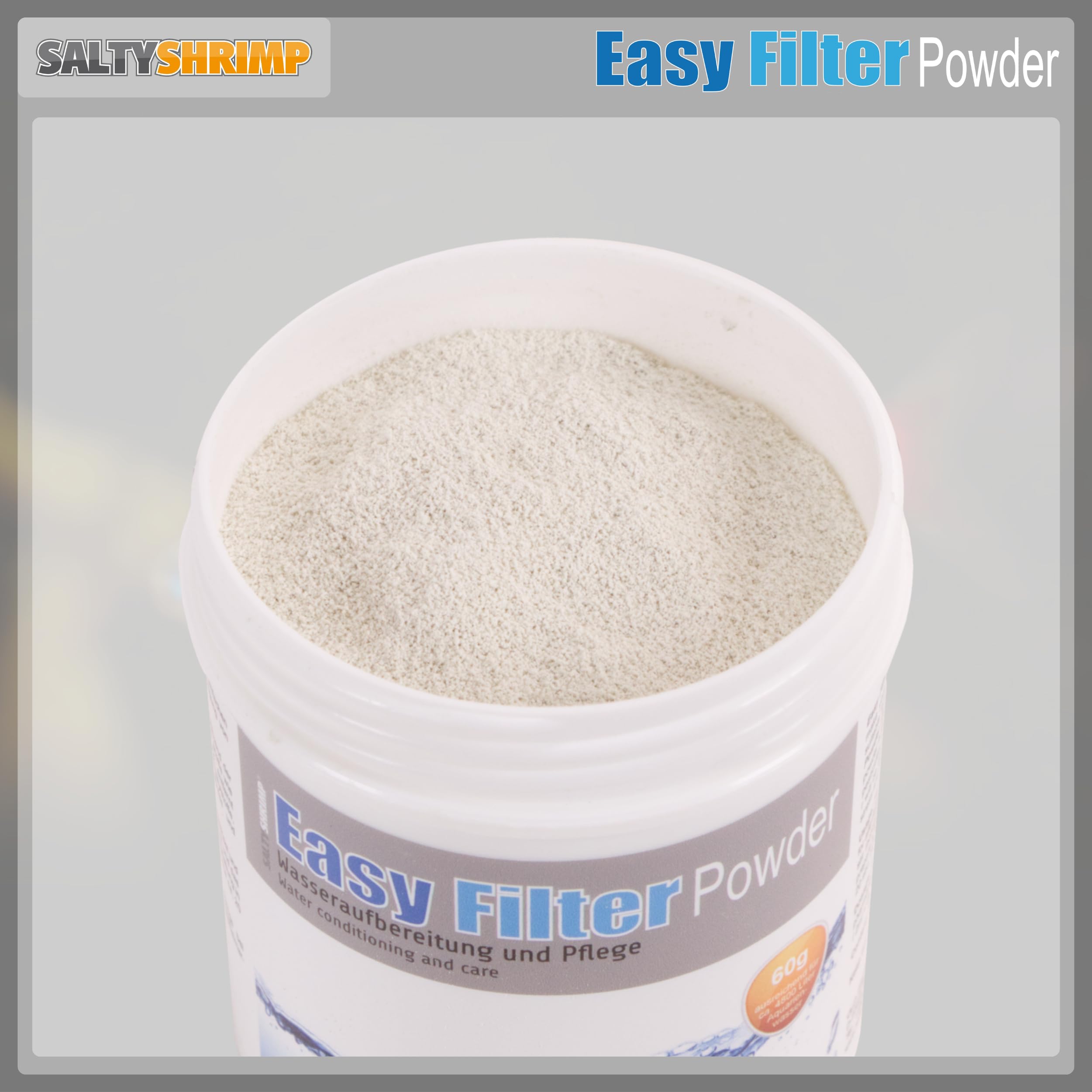 SaltyShrimp Easy Filter Powder 60 g filtro liquido cloro