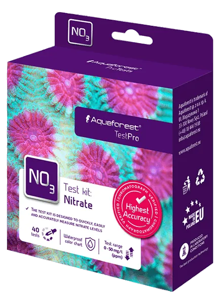 Aquaforest Nitrate TestPro test nitrati marino 40 test