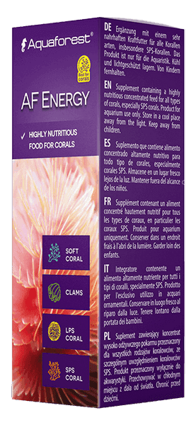 Aquaforest AF Energy mangime coralli SPS omega 3