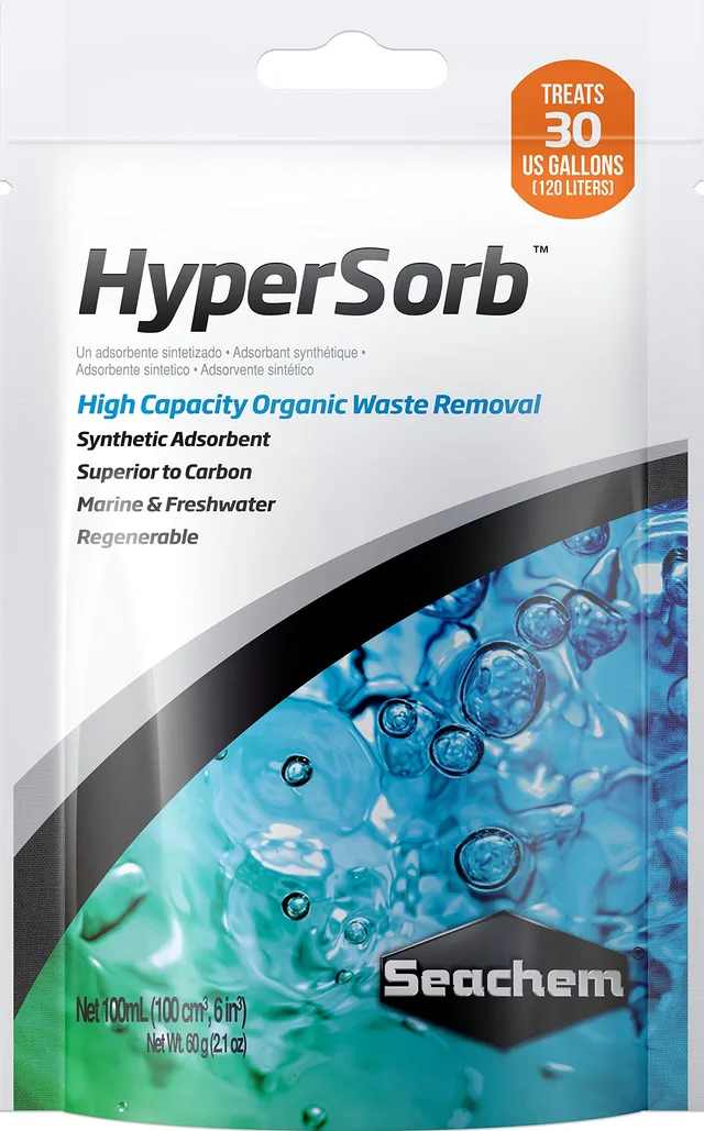 Seachem HyperSorb adsorbente 100 ml rifiuti organici