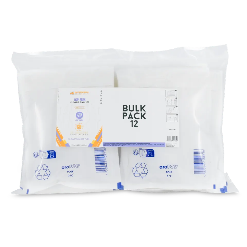 Modern Reef ICP Flex 12-Pack test acqua reef bulk