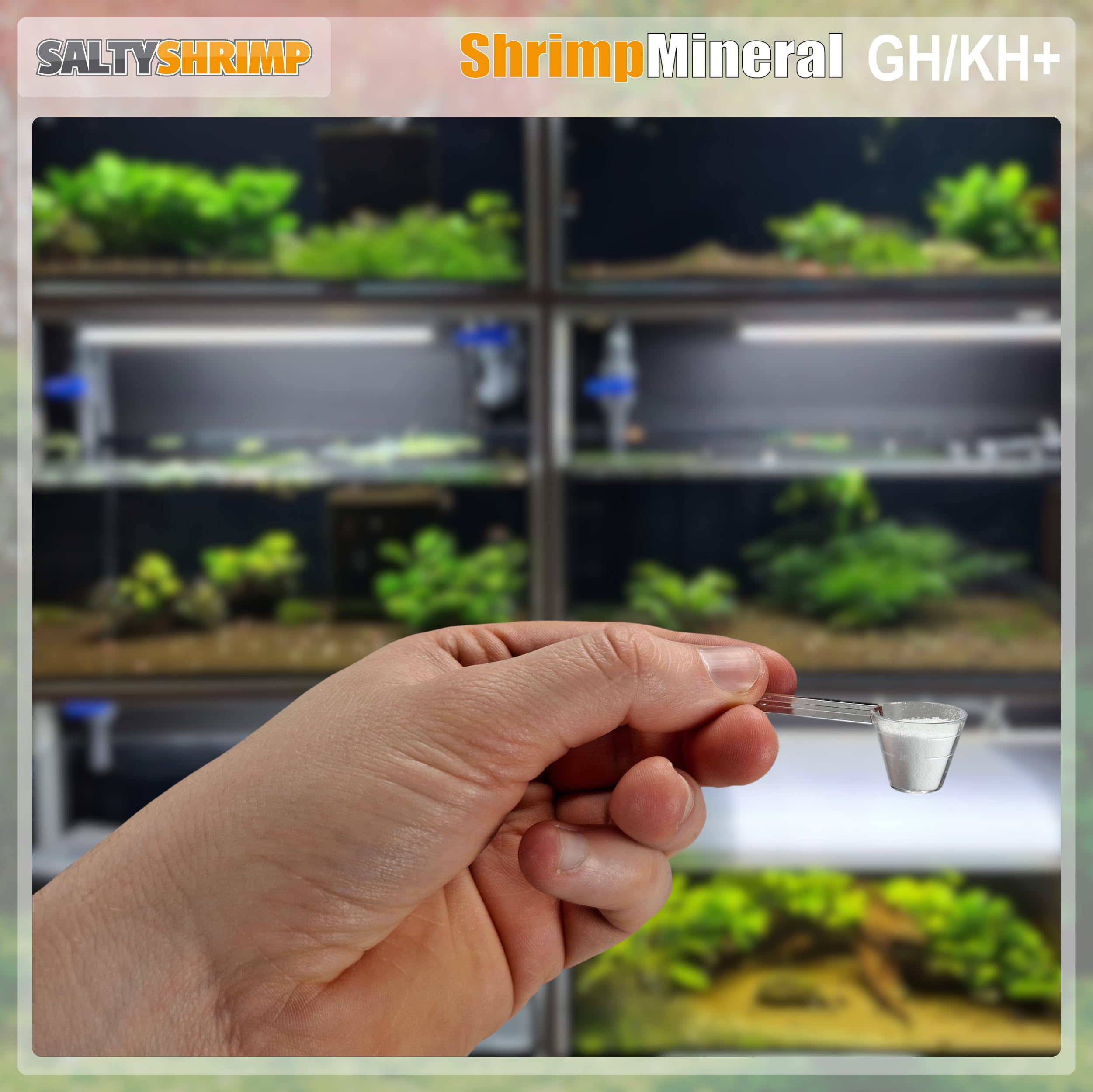 SaltyShrimp Shrimp Mineral GH/KH+ sali remineralizzanti osmosi