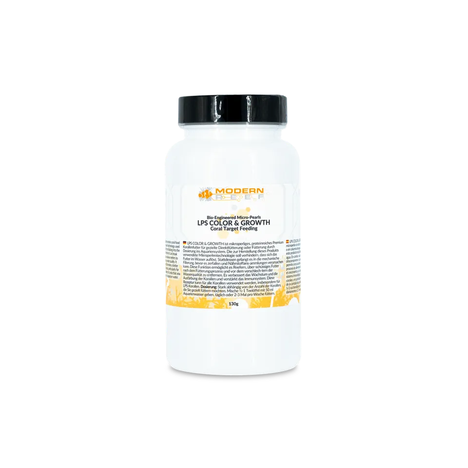 Modern Reef LPS Color Growth cibo coralli micro 130g