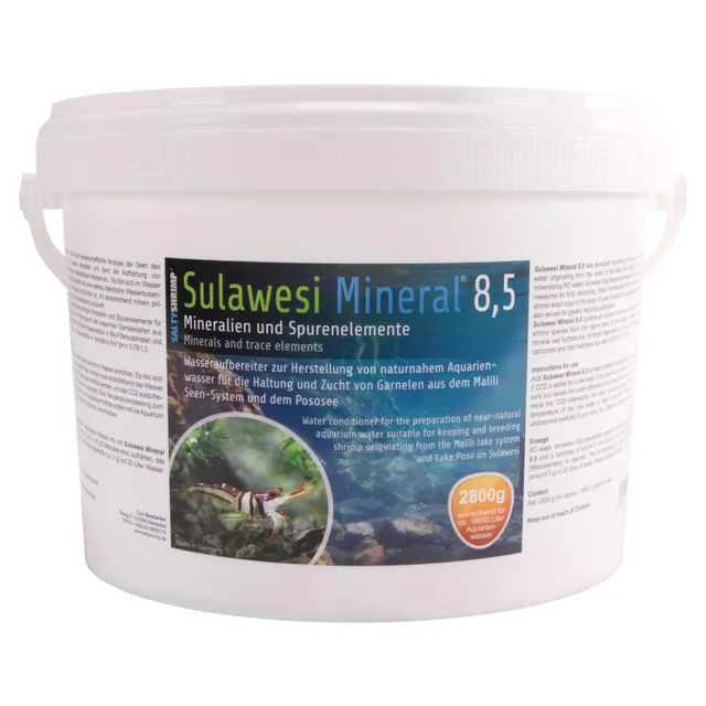 SaltyShrimp Sulawesi Mineral Sula Wesi 8,5 sali gamberetti