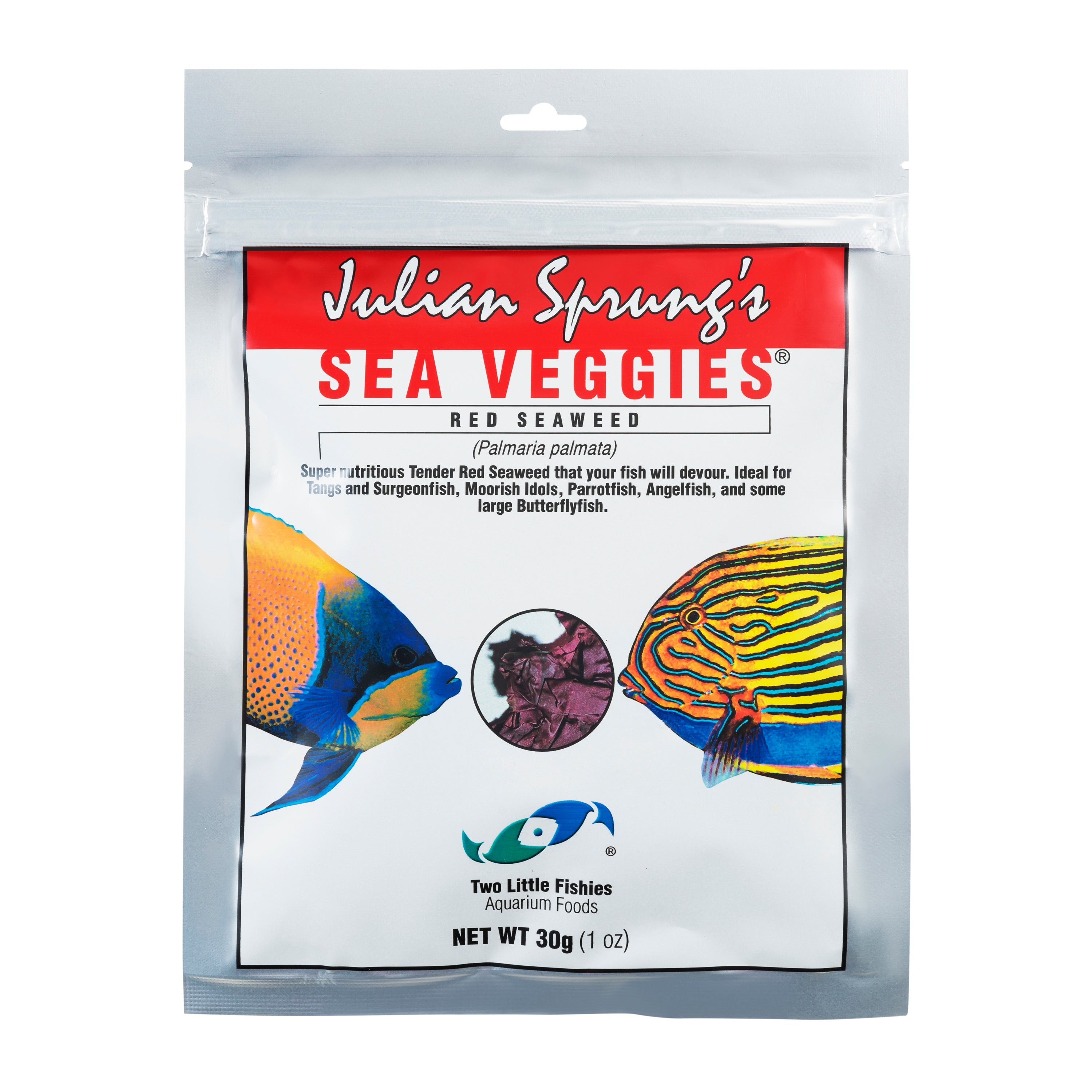 Two Little Fishies SeaVeggies Mangime Alga Rossa 30 g