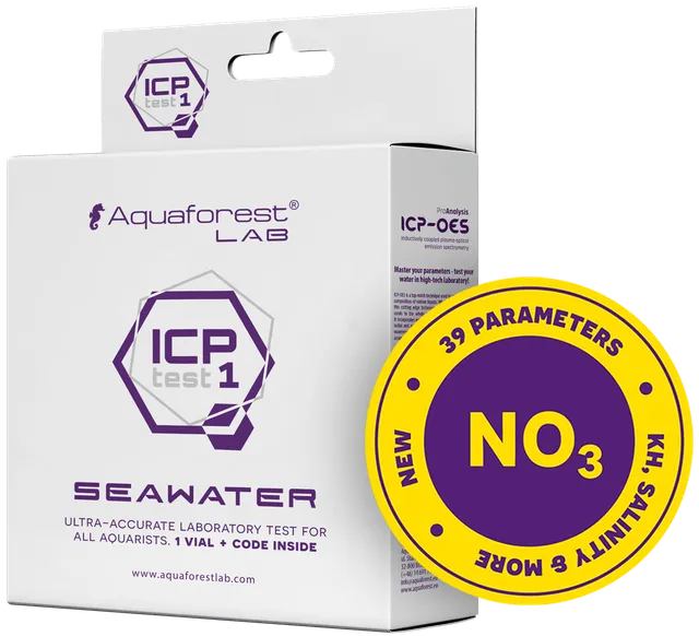 Aquaforest ICP Test 1 test acqua marina 39 parametri
