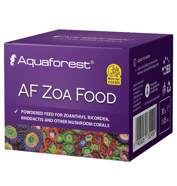 Aquaforest AF Zoa Food mangime polvere per zoanthus