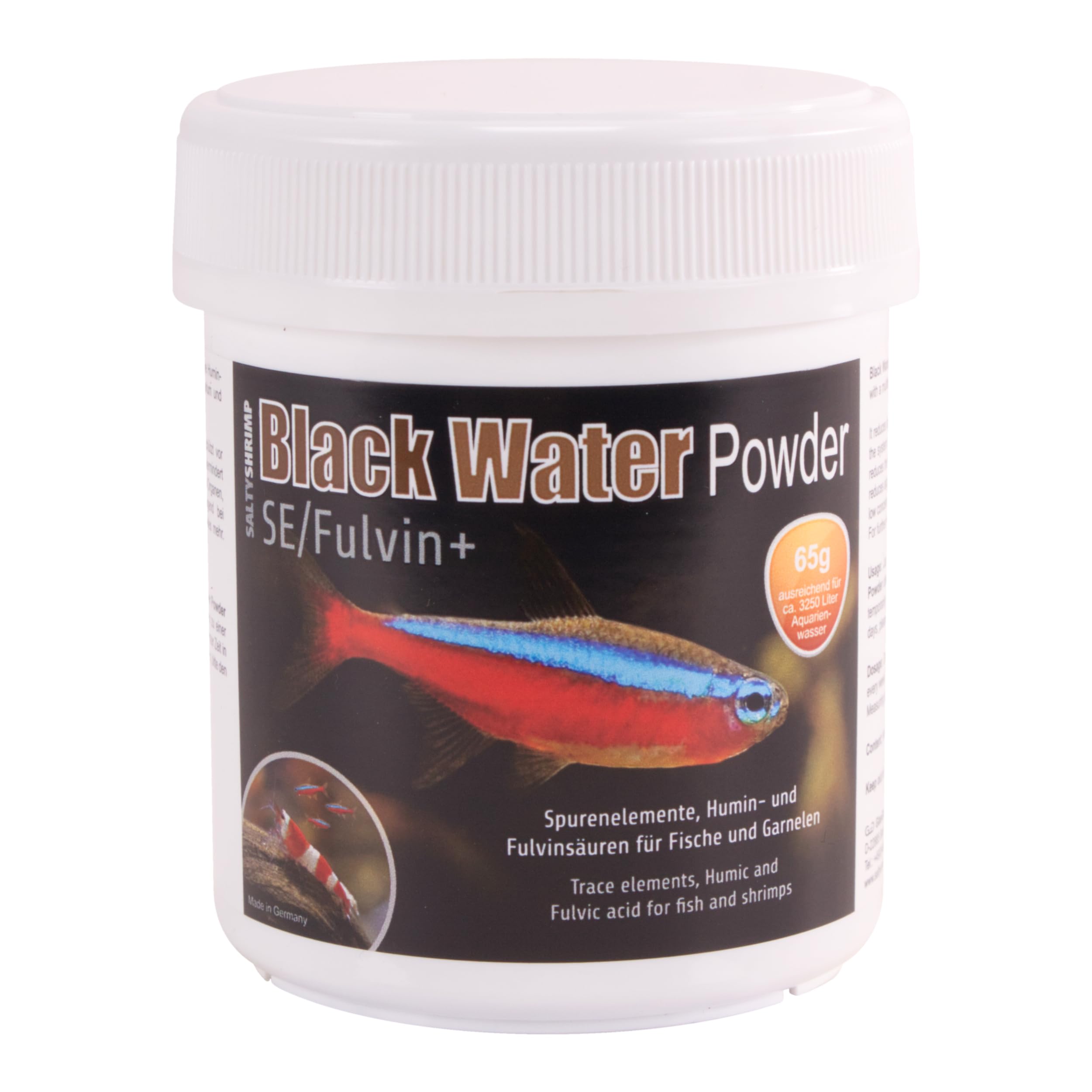 SaltyShrimp Black Water Powder SE condizionatore 130 g