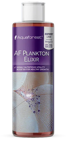Aquaforest Plankton Elixir cibo liquido coralli Omega-3