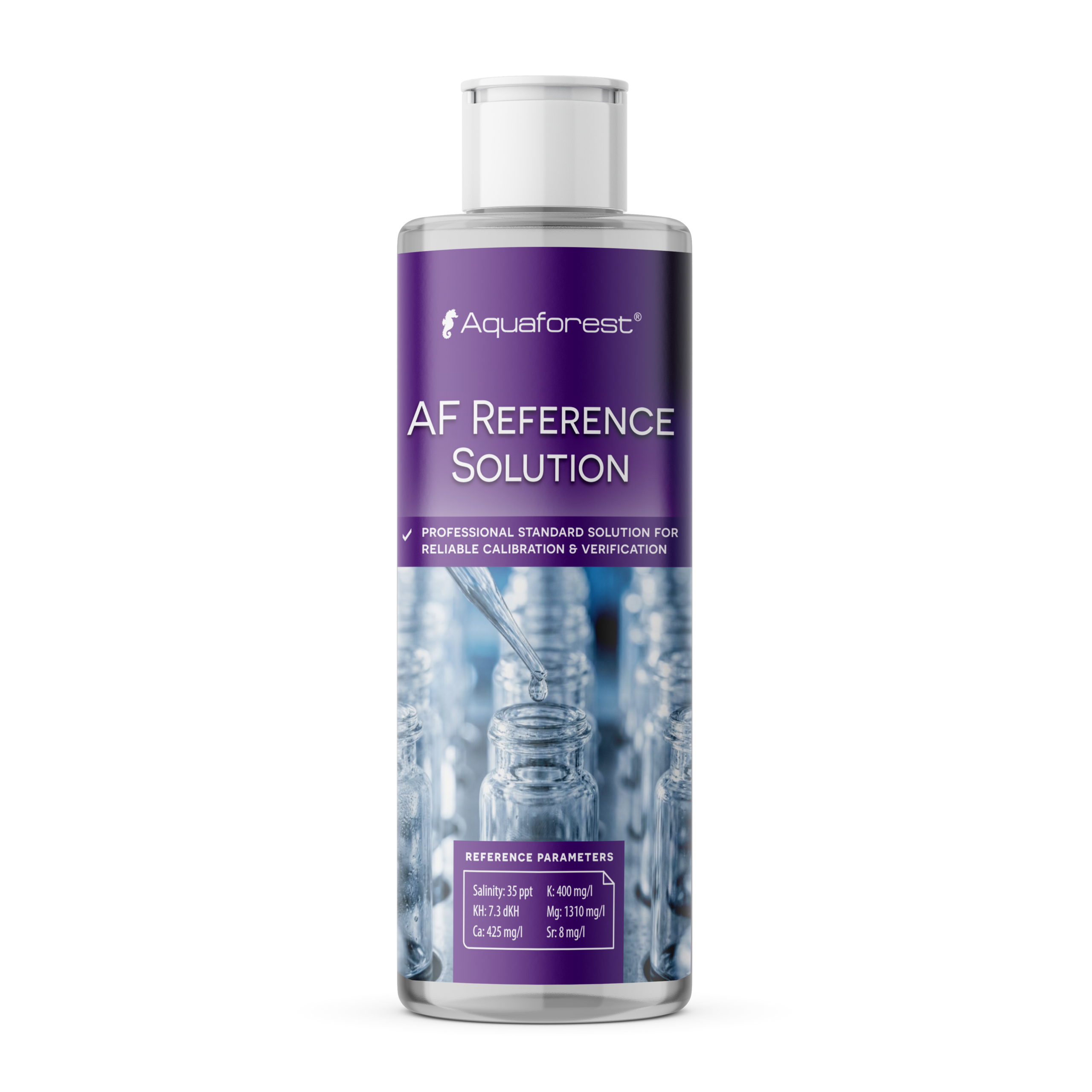 Aquaforest Reference Solution taratura test KH Ca Mg