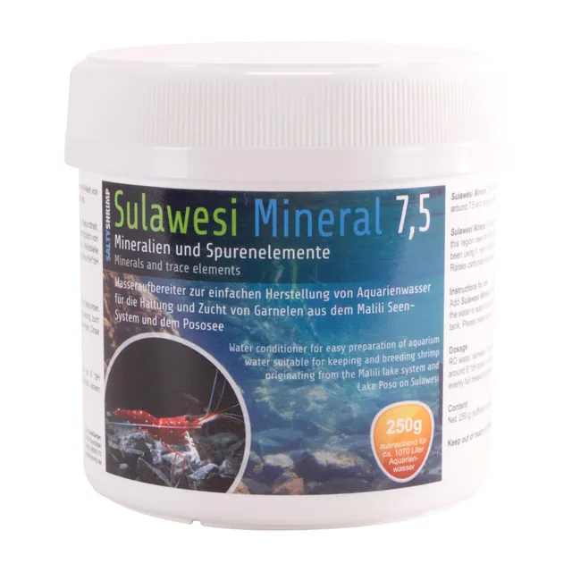 SaltyShrimp Sulawesi Mineral 7.5 sali gamberetti 250 g