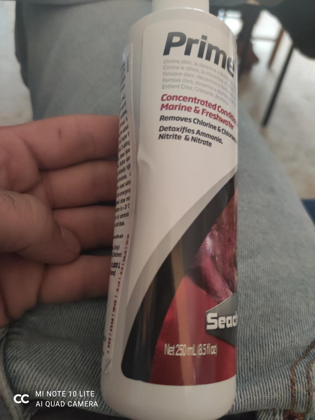 Seachem Prime Condizionatore 325 ml Anti Cloro
