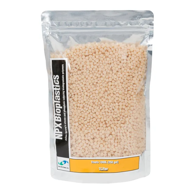 Two Little Fishies NPX Bioplastics media filtrante 1 L pellet