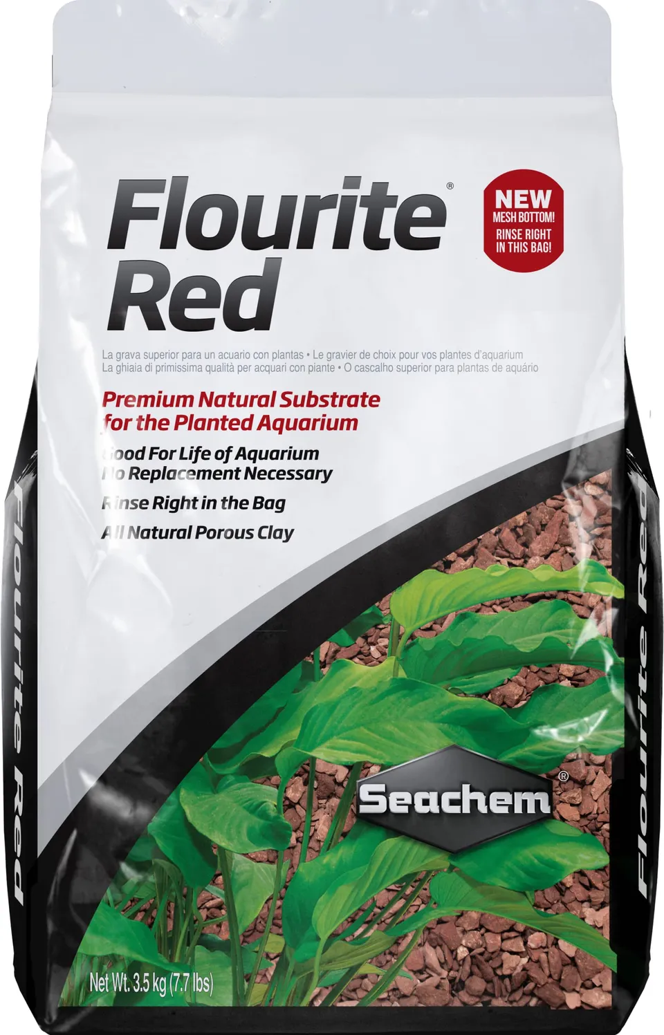 Seachem Flourite Red 08067E Fondo 7 kg Piante
