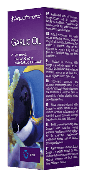 Aquaforest Garlic Oil integratore aglio pesci marini