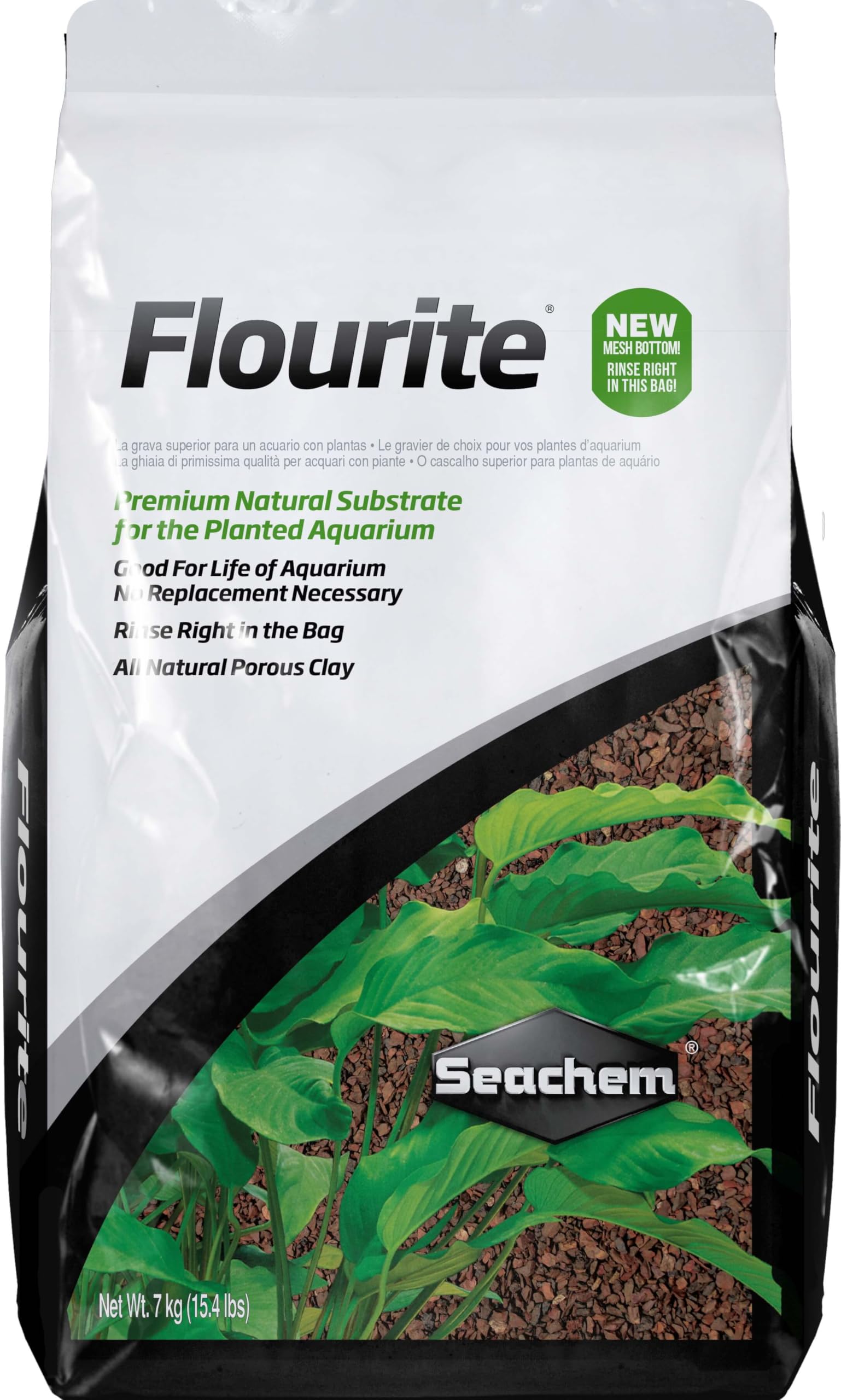Seachem Flourite Substrato Acquario 7 kg Argilla Porosa