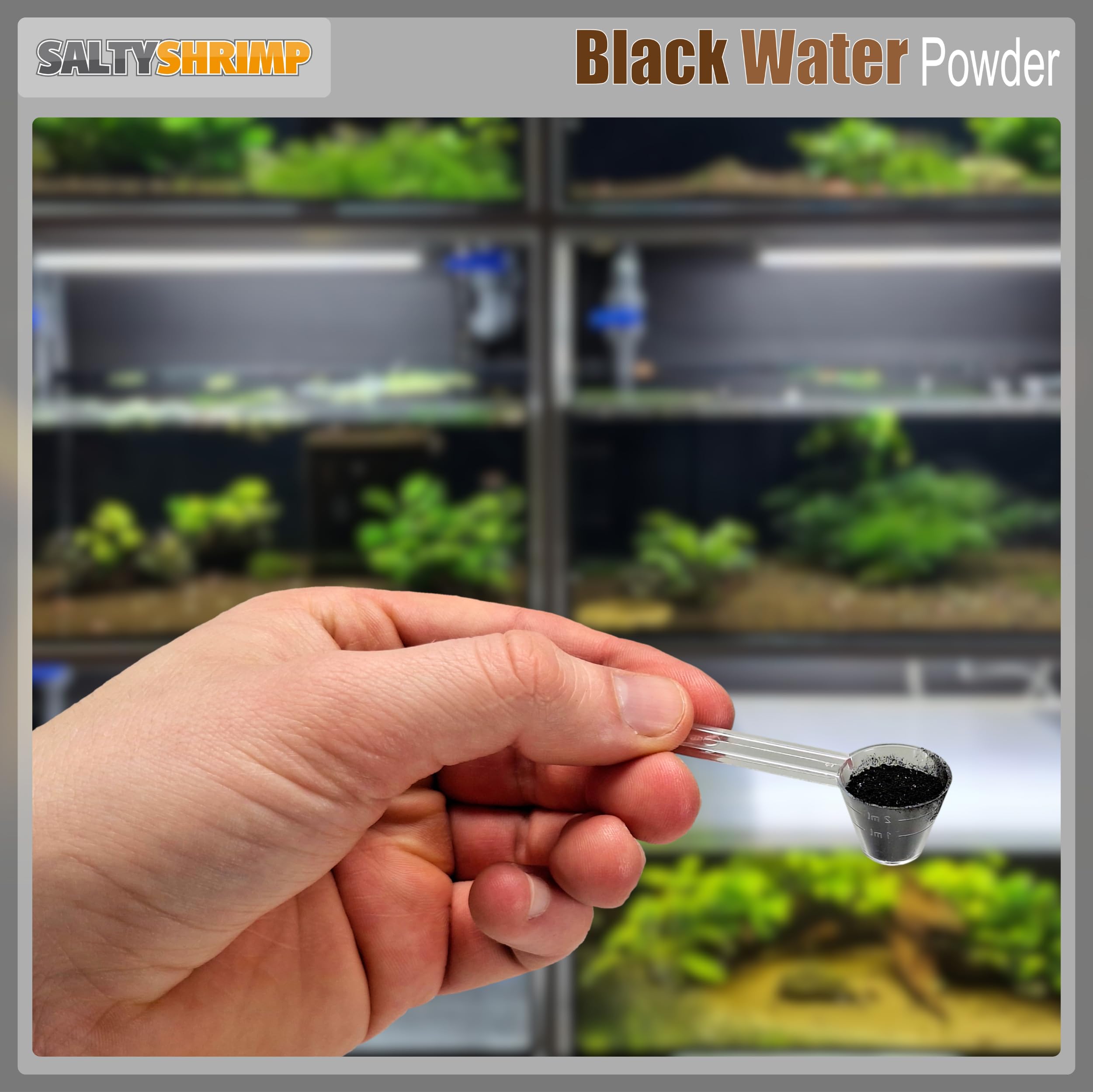 SaltyShrimp Black Water Powder SE condizionatore 130 g