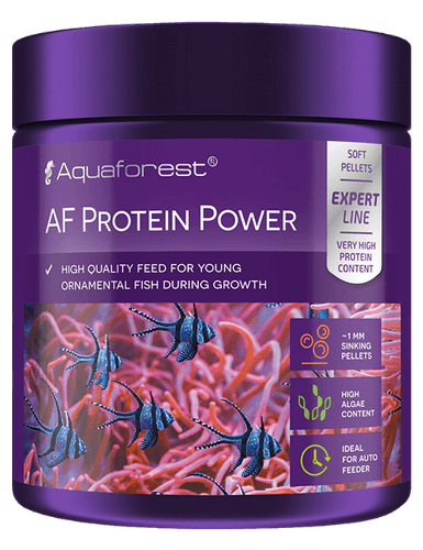 Aquaforest Protein Power pellet 1 mm giovani pesci