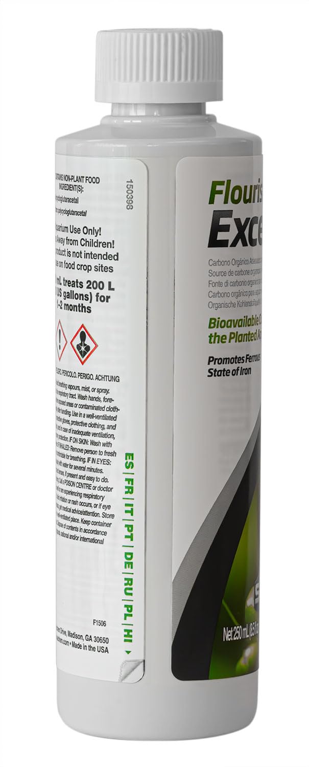 Seachem Flourish Excel carbonio liquido 250 ml CO2