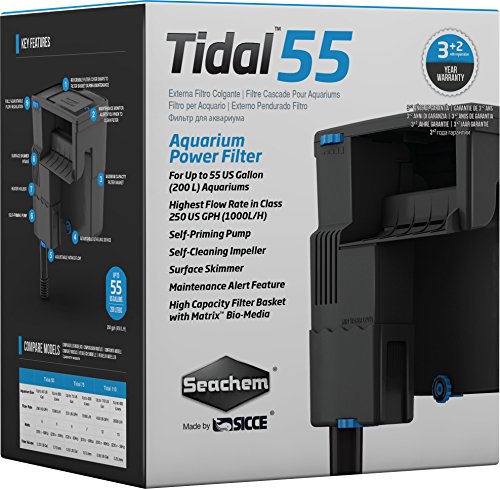 Seachem Tidal 55 filtro esterno appeso 1000 L/h