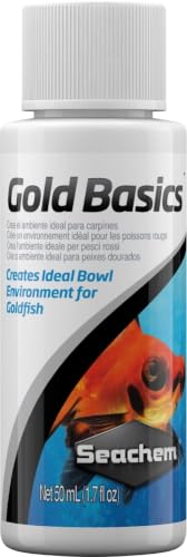 Seachem Gold Basics condizionatore 50 ml pesci rossi pH 7