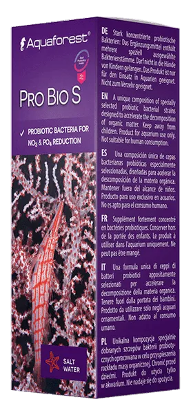 Aquaforest Pro Bio S batteri probiotici acquario marino reef