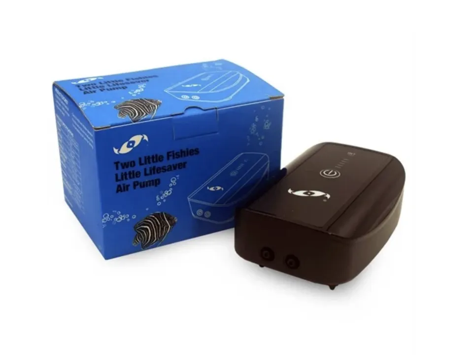 Two Little Fishies Little Lifesaver pompa aria 2 uscite batteria