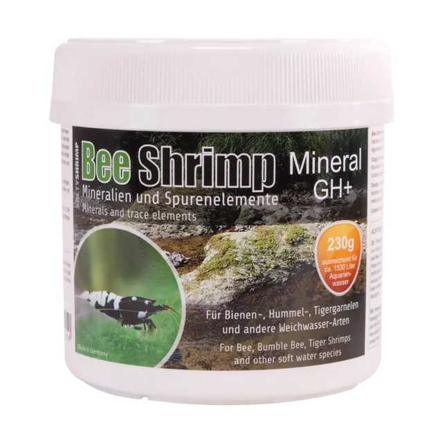SaltyShrimp Bee Shrimp Mineral GH+ sali 230 g caridine