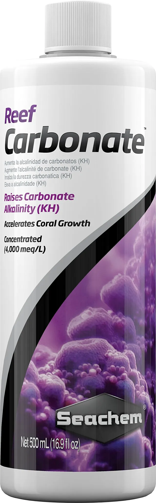 Seachem Reef Carbonate additivo KH marino 500 ml